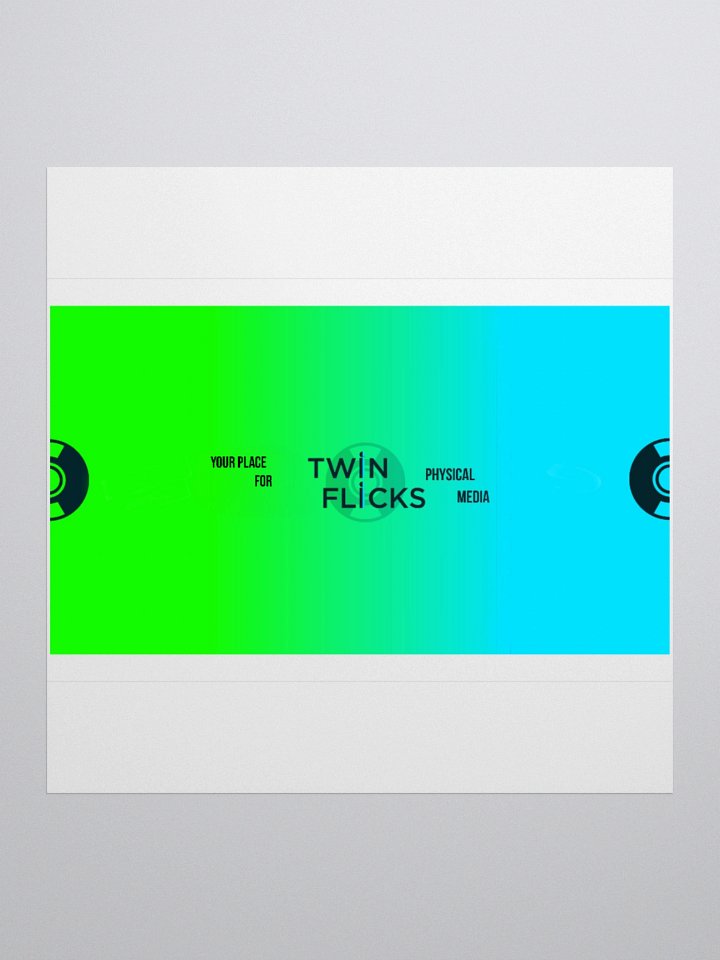 Twin Flicks Banner Kiss Cut Stickers product image (3)