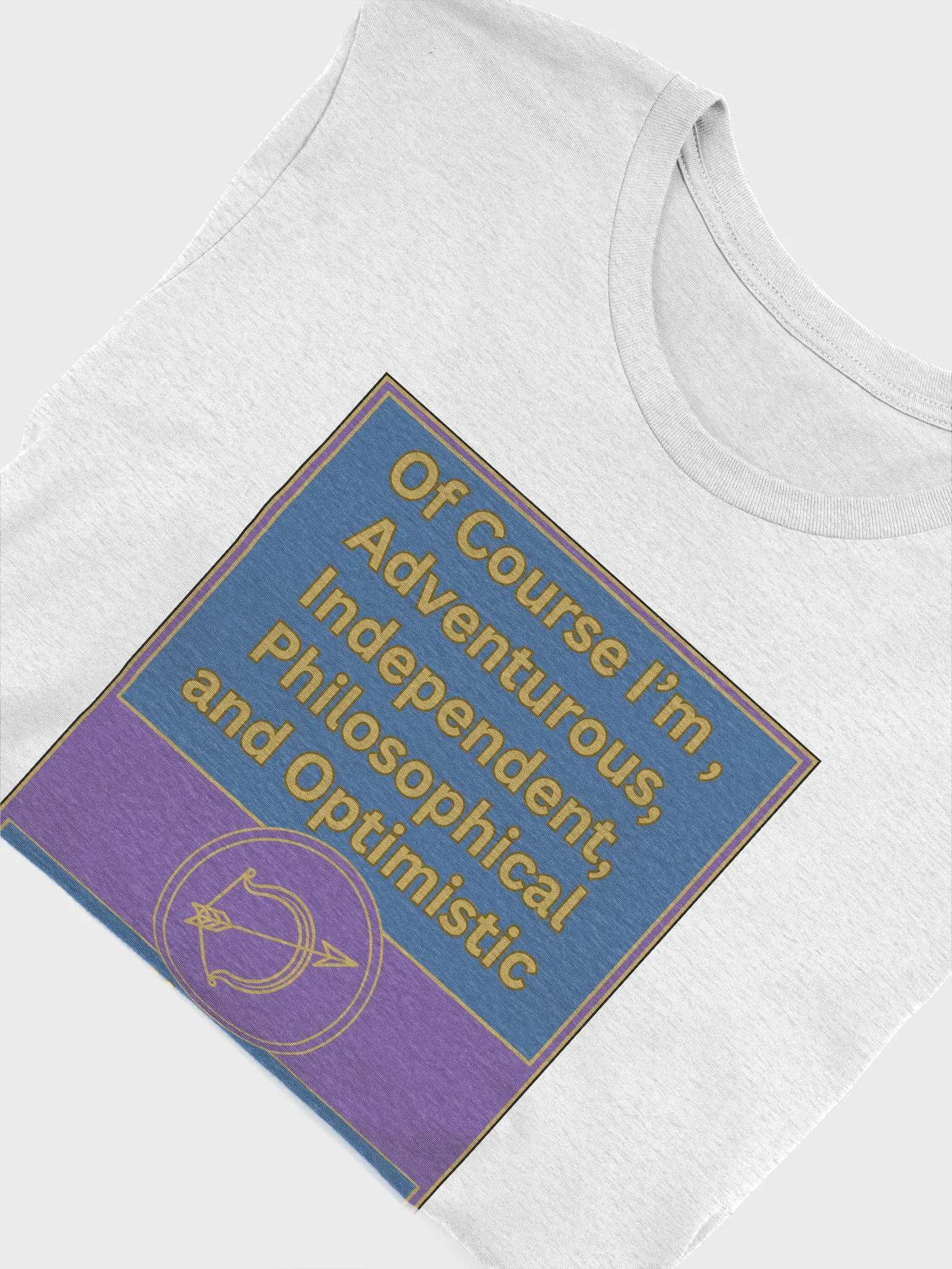 Of Course I’m Sagittarius Zodiac Sign T-Shirt, Zodiac Sign Vibes T-Shirt, Sagittarius T-Shirt, Astrological T-shirt product image (5)