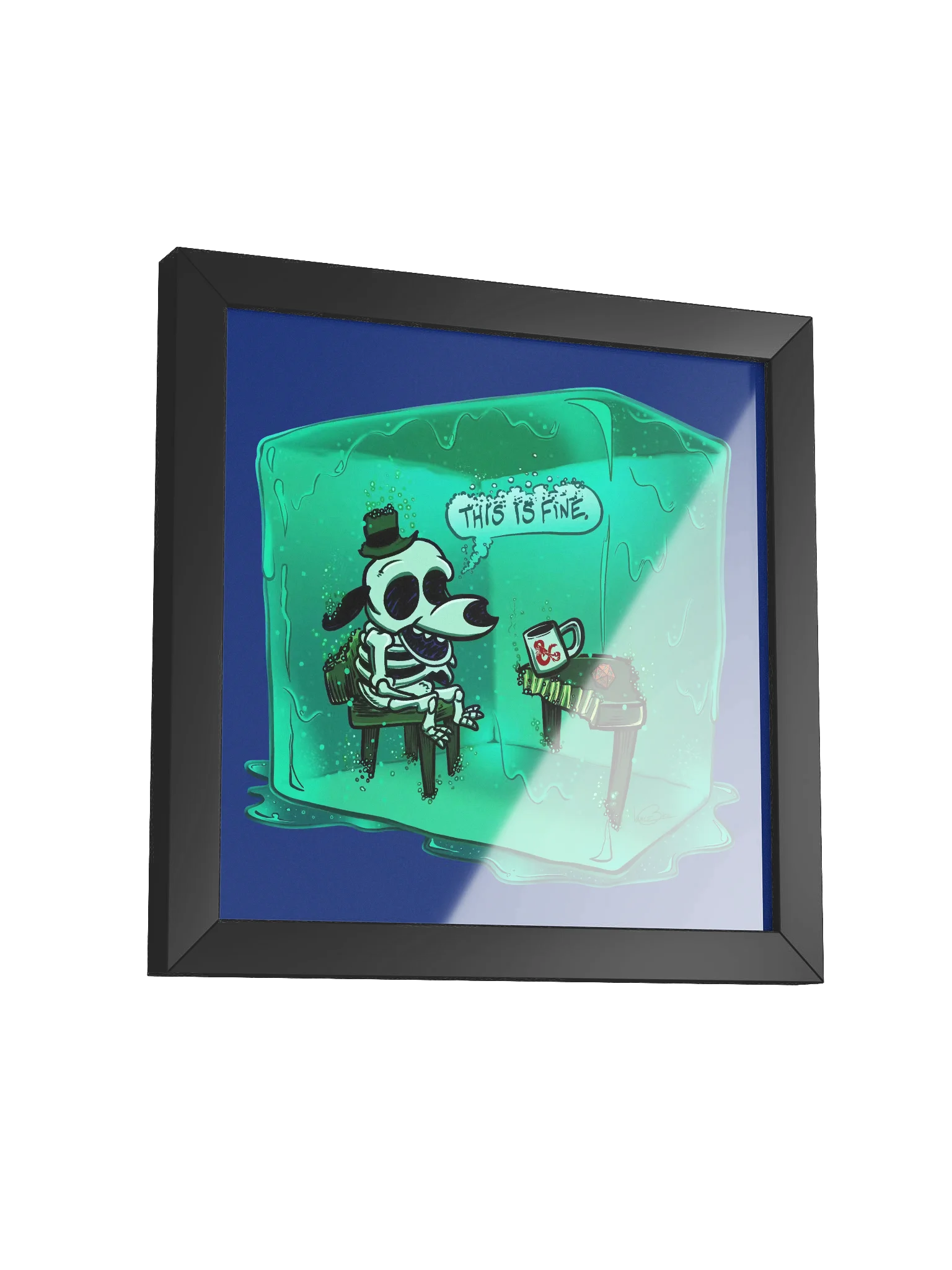 The Gelatinous Optimist | Framed Print product image (3)