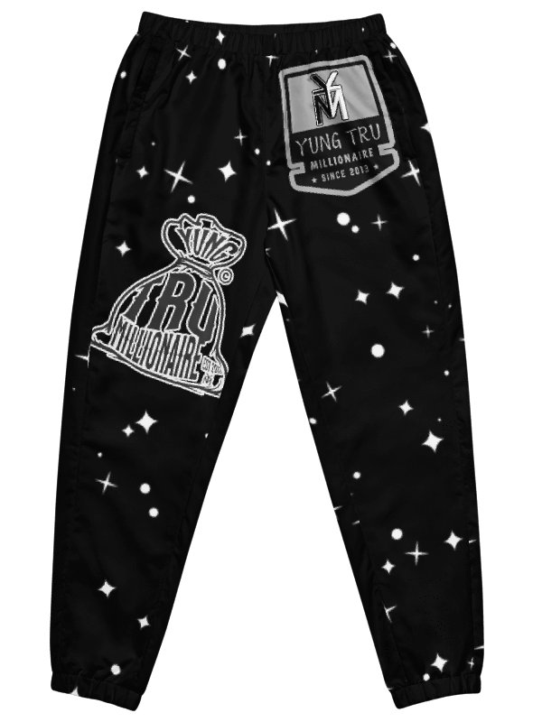 Yung Tru Millionaire Starry Night All-Over Print Track Pants product image (1)