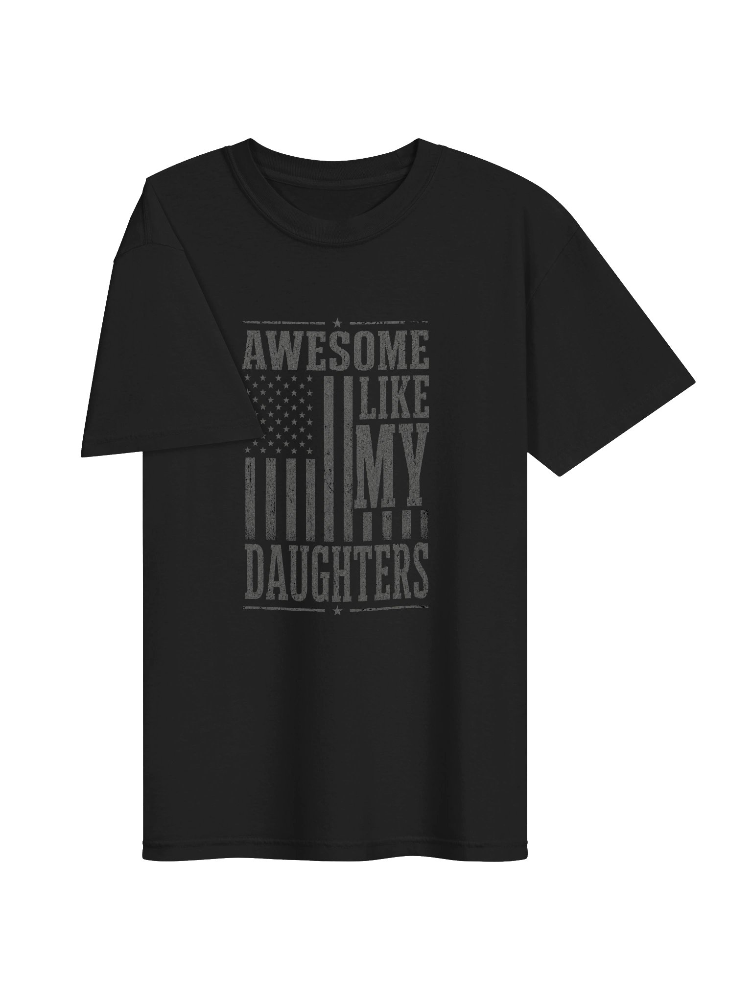 Awesome Like My Daughters Patriotic Tee product image (5)