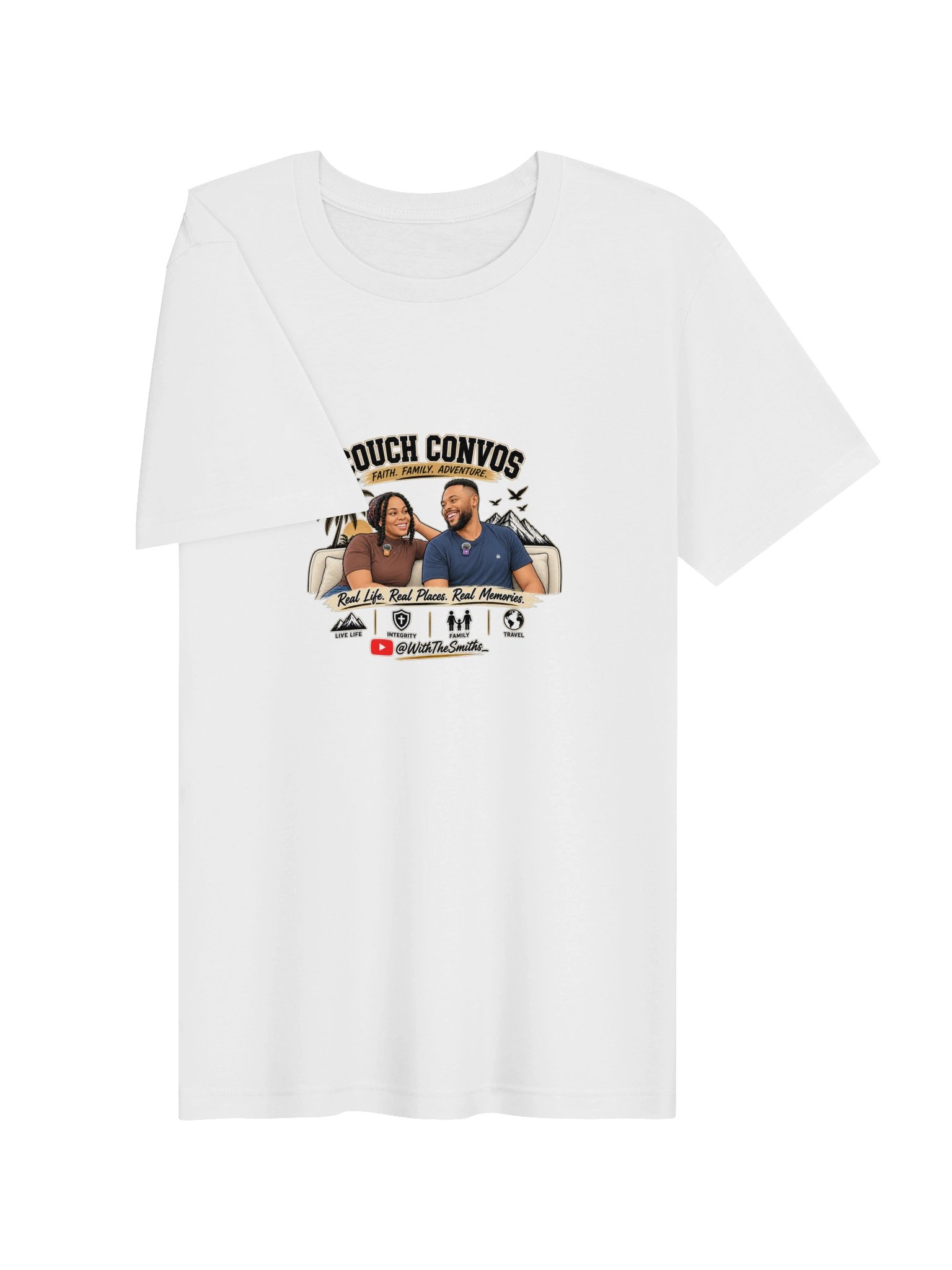WTS White Tee - Couch Convos (front only) product image (3)