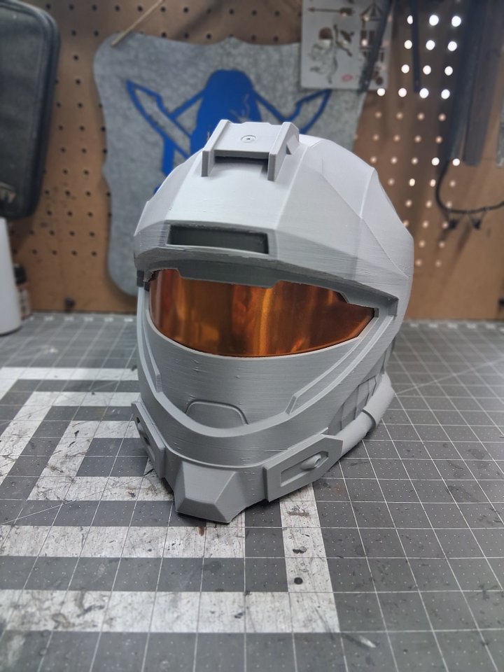 Reach recon Helmet life size 3D Printed Prop/ raw Assembled helmet+visor product image (1)