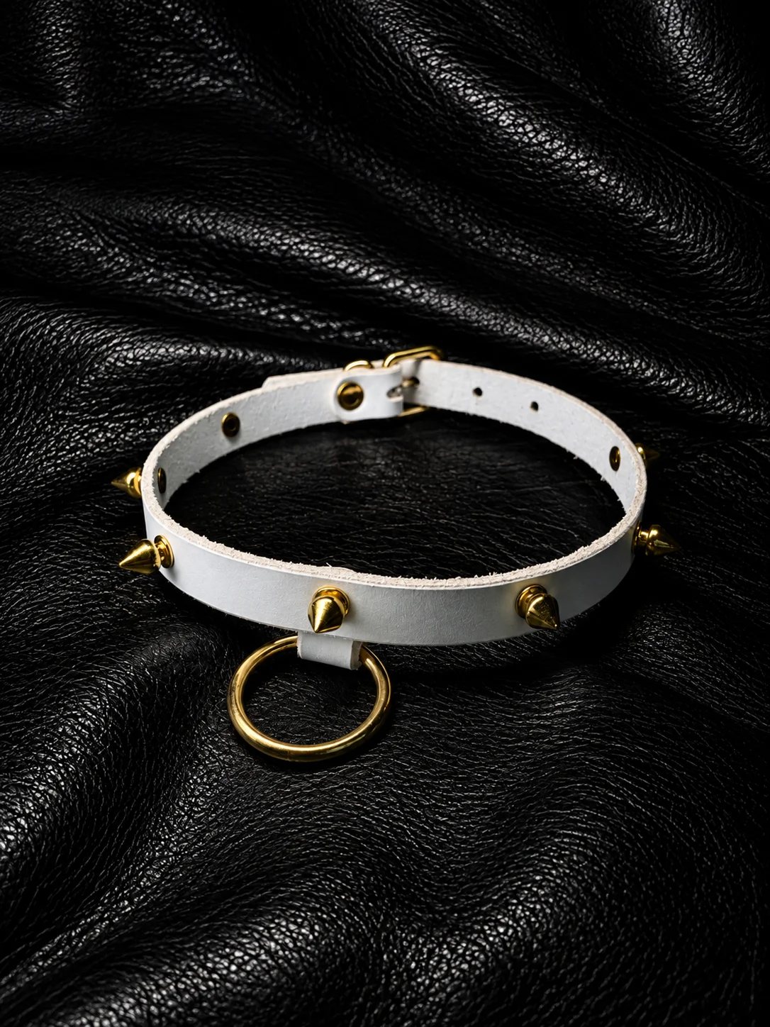Golden Saint Spiked Collar