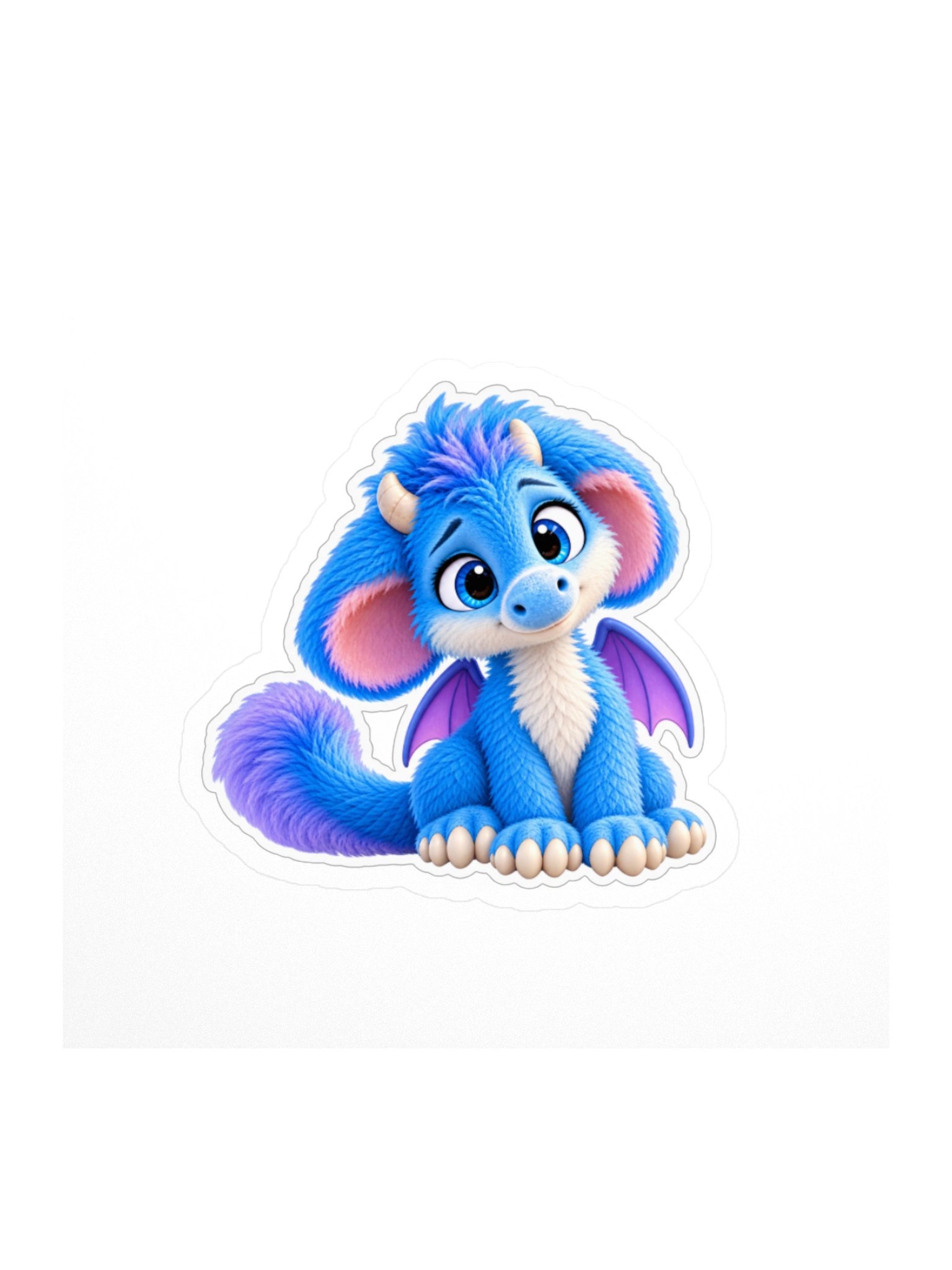 🐉 Snoot & Friends — Sticker #001: Snoot 💙 product image (1)