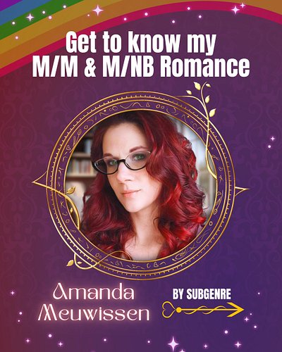 Get to know my M/M & M/NB Romance - by subgenre!

LEARN MORE AT: https://amandameuwissen.com/

🧬Sci-Fi
Robot AU (new release)...