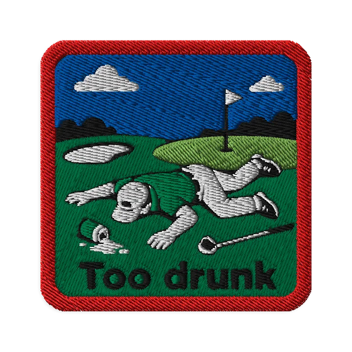 Golf Demerit Badge - Got too drunk product image (1)