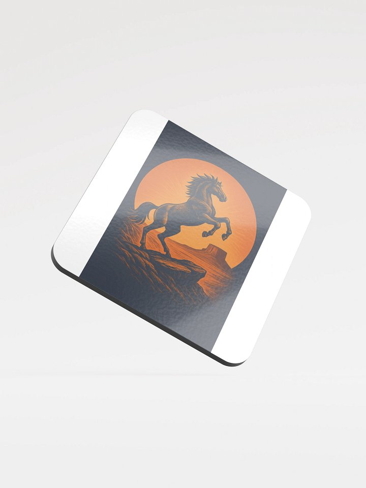 WILD HORSE IN SUNSET product image (1)