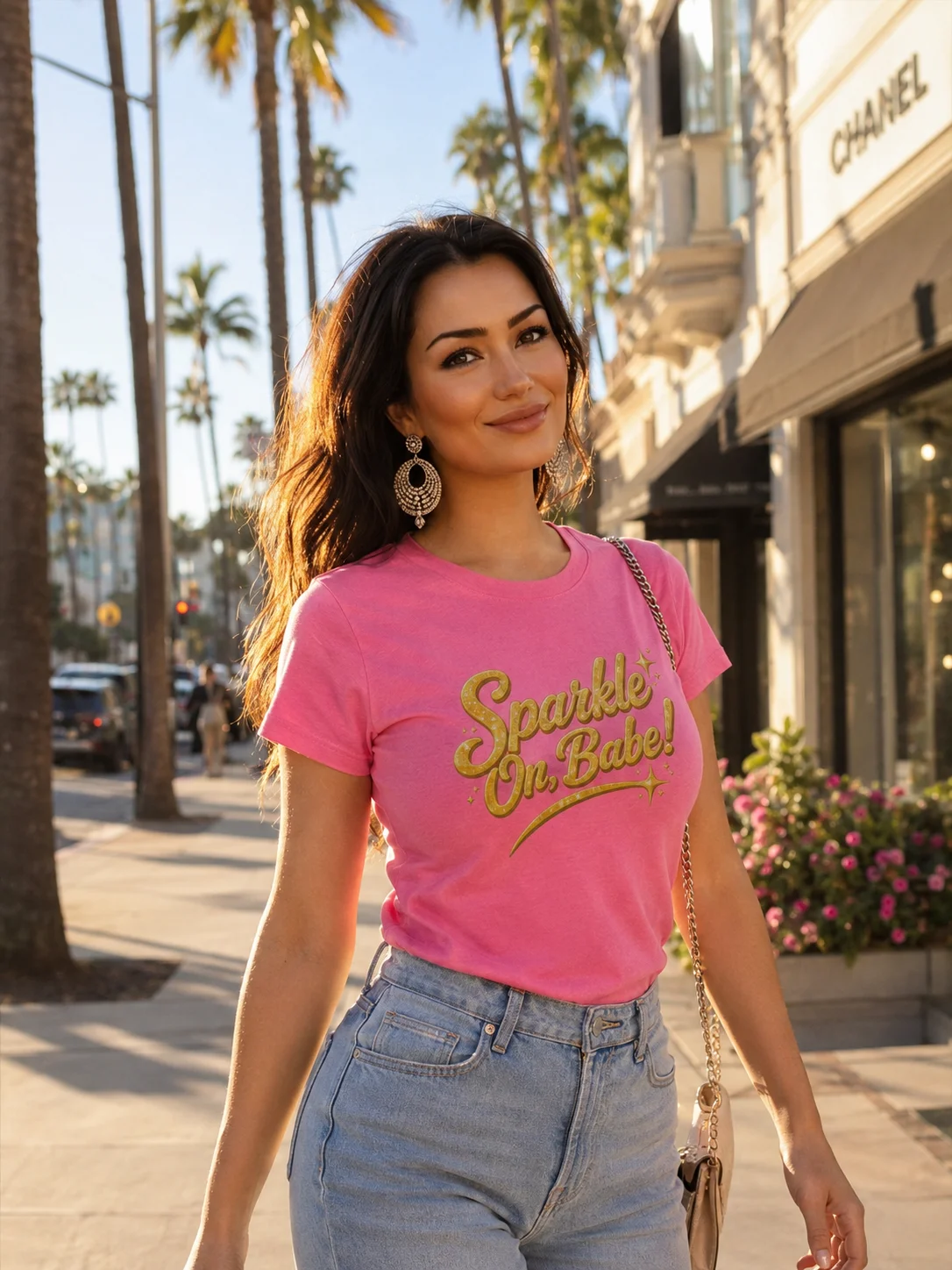 Sparkle On, Babe!™ Women's T-Shirt ✨| Bianca Sparkle Official Merch product image (6)