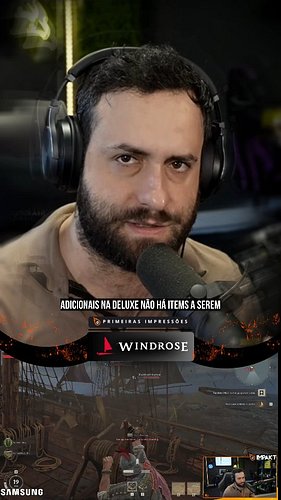 Este #windrose era dos meus jogos mais esperados do ano e este early access não desiludiu. É uma das minhas recomendações mai...