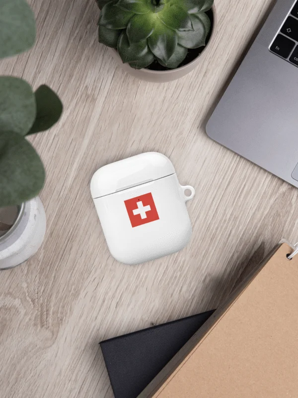 Swiss Flag AirPods Case 🇨🇭 | Switzerland Travel Collection product image (27)