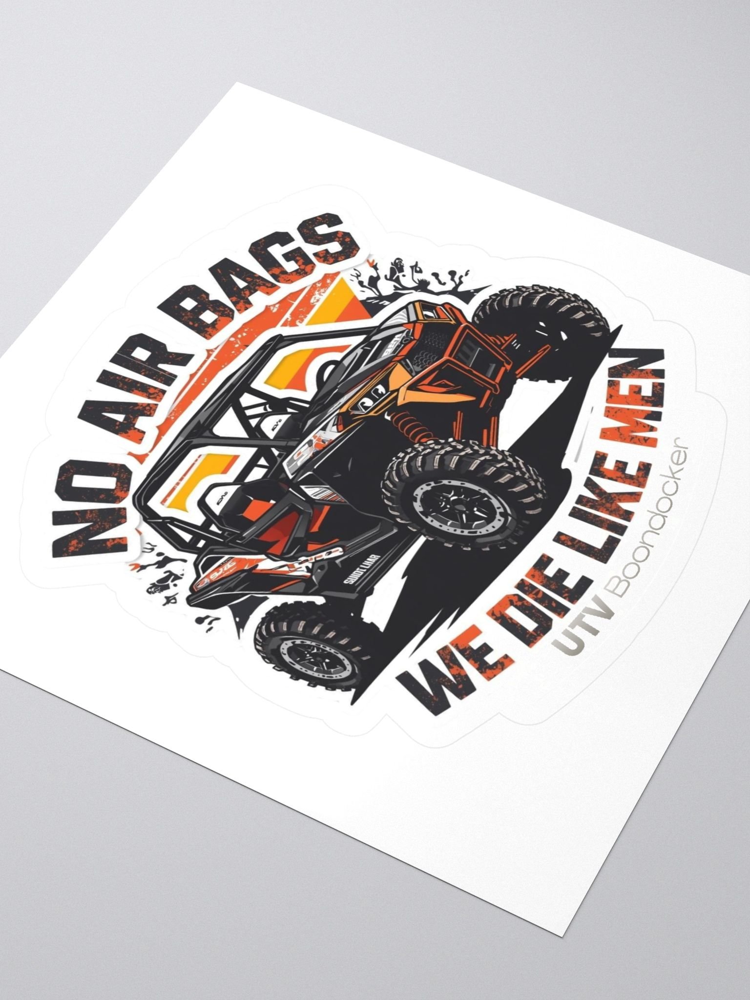 No Air Bags sticker set product image (3)