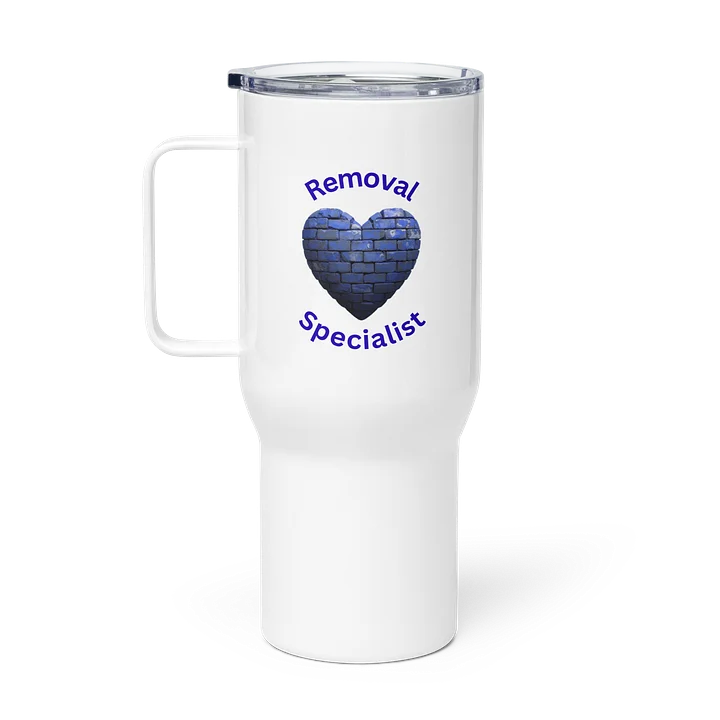 Heart Wall Removal Specialist 25 oz or 40oz Tumbler-Blue Brick product image (1)