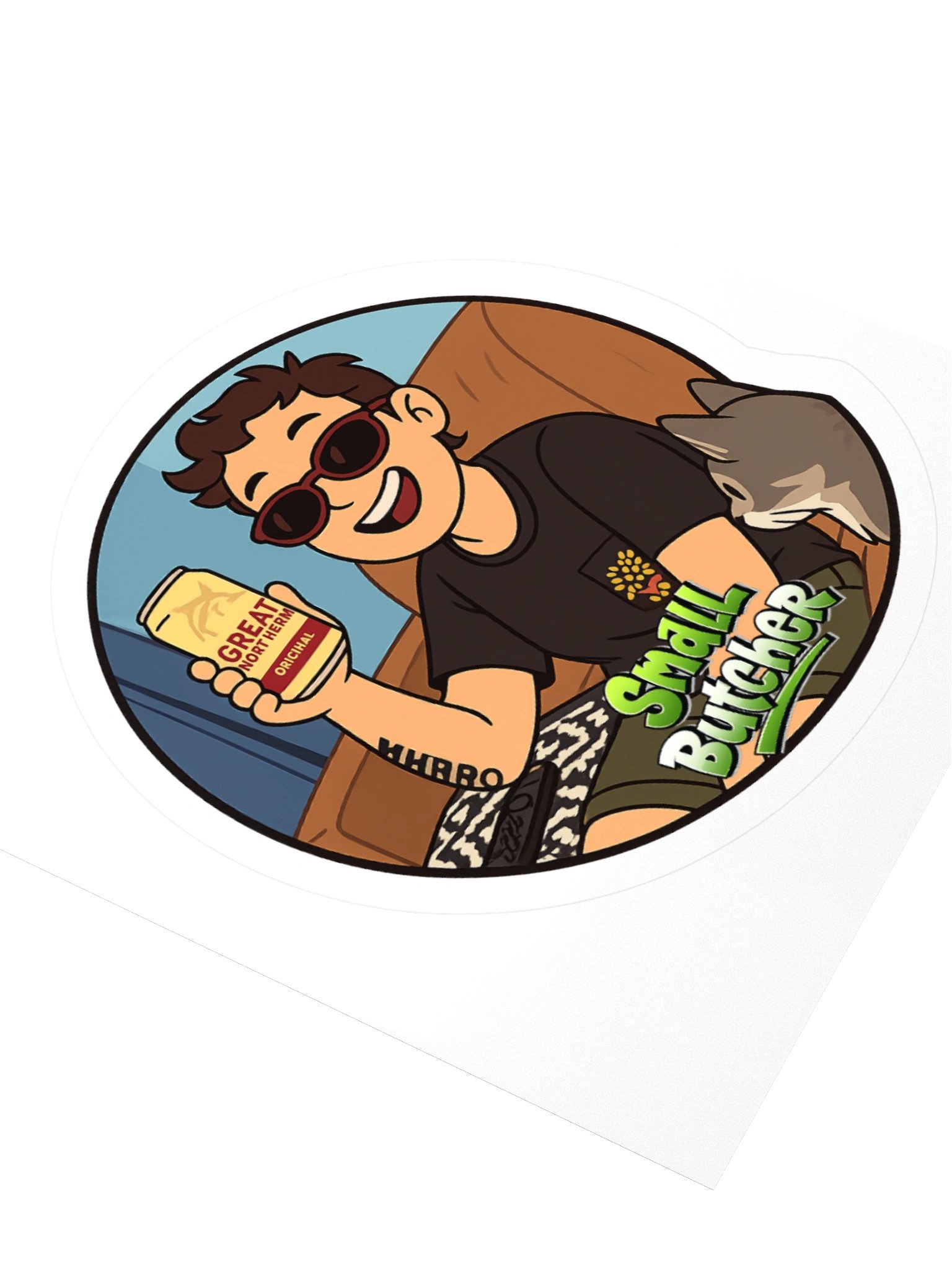 Small Butcher Sticker product image (5)
