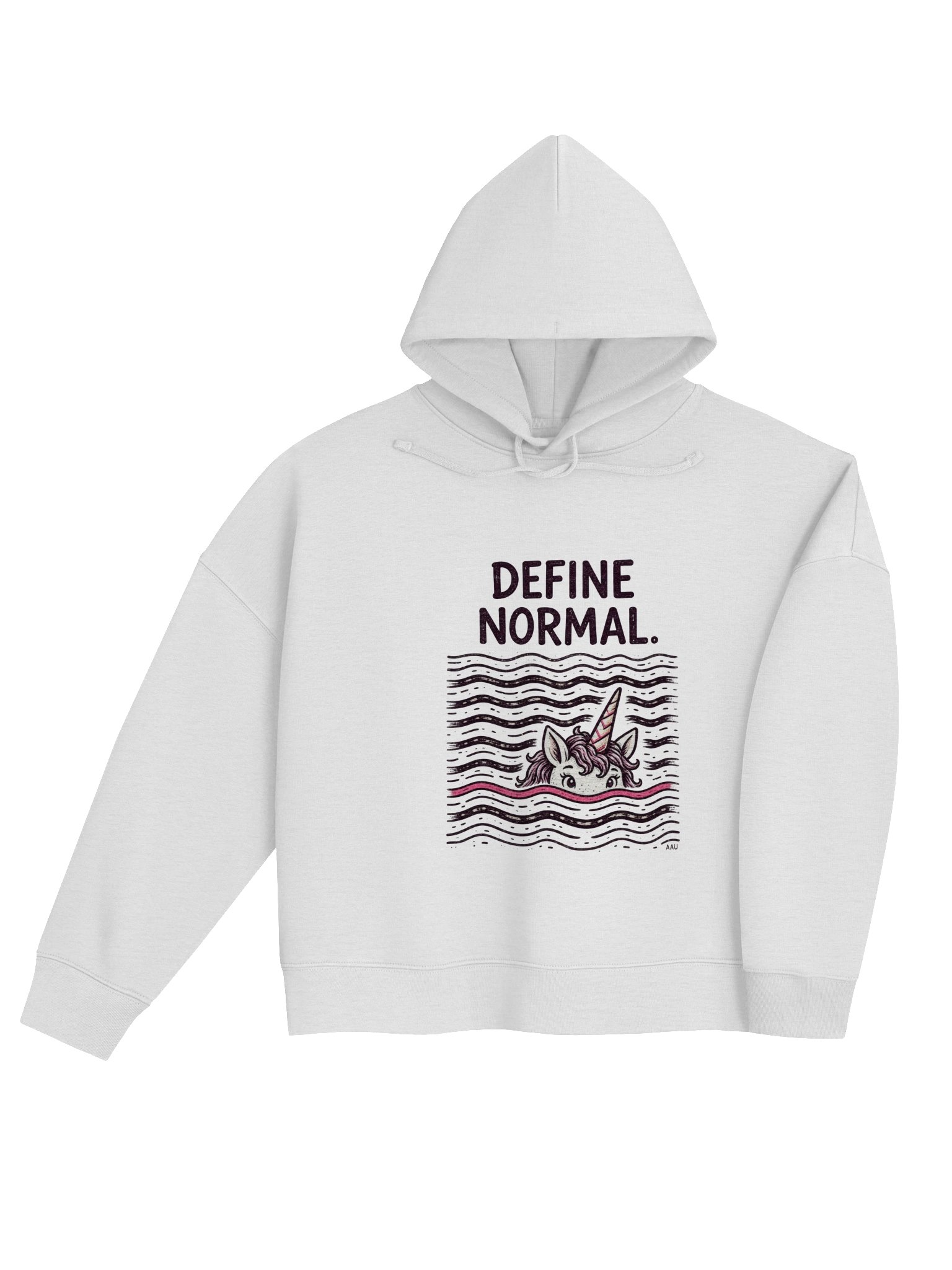 Define Normal, geophysically Crop Hoodie product image (4)