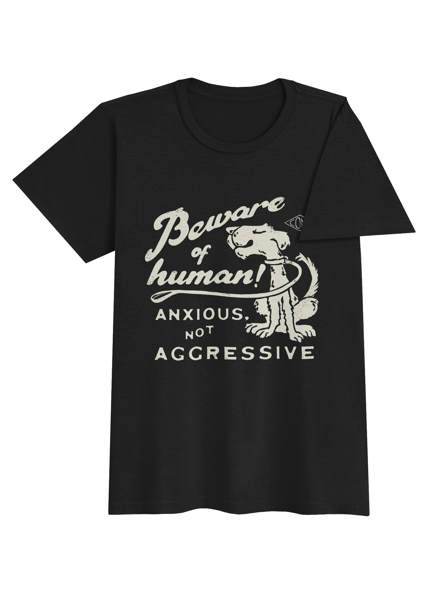 Beware of human - front print product image (4)