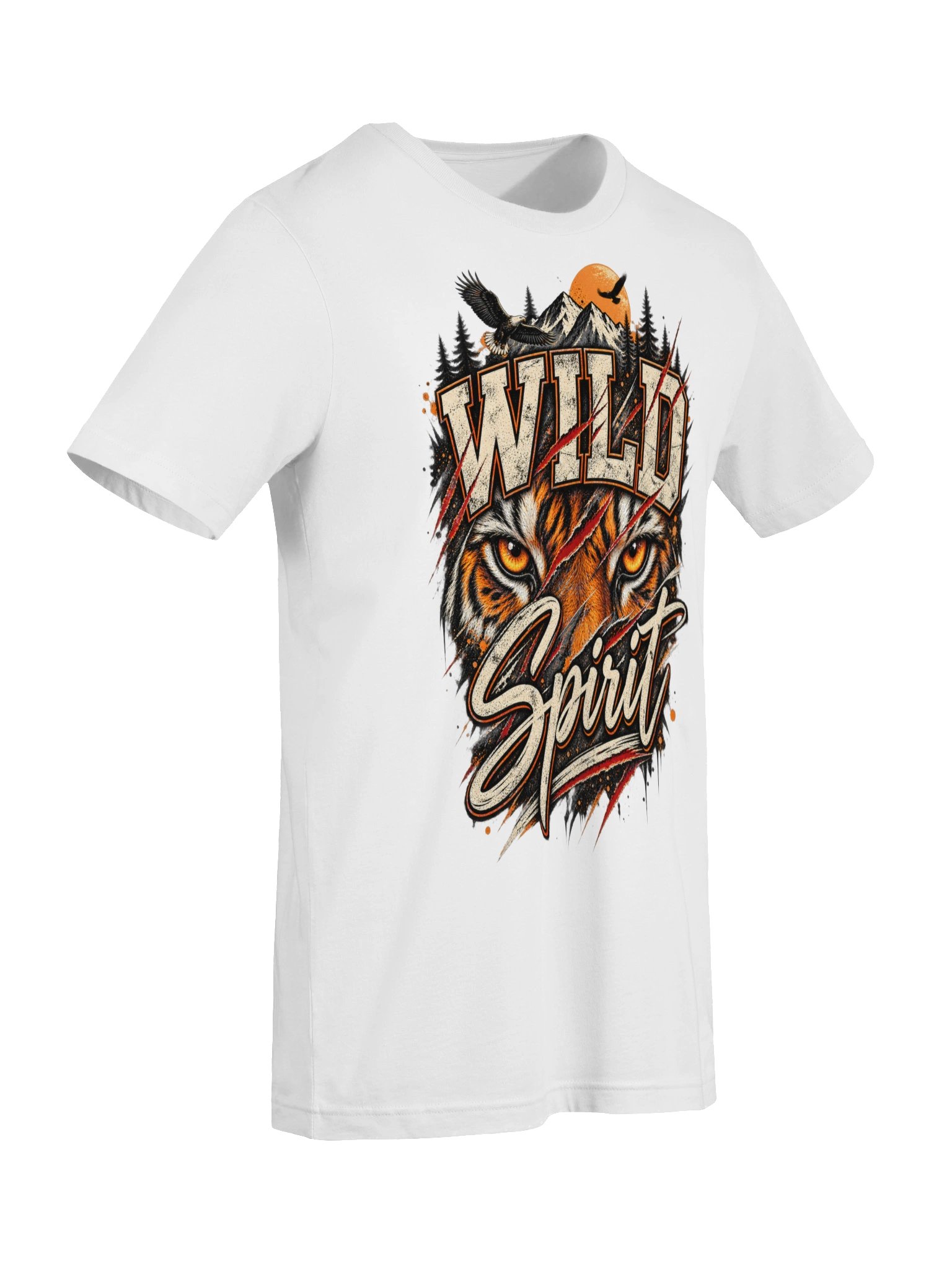 Wild Spirit - Tiger Freedom Graphic T-Shirt product image (74)