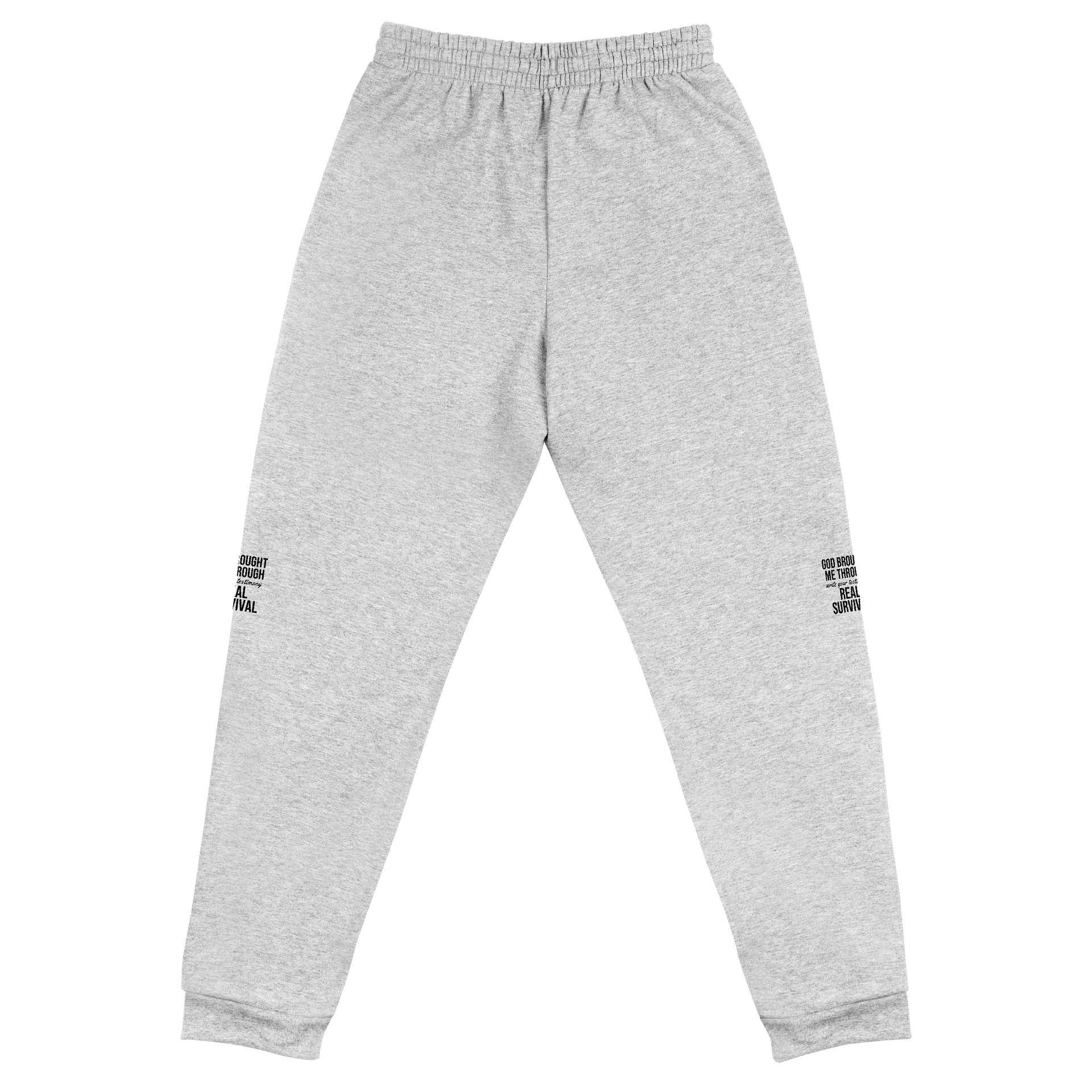 God Brought Me Through “Real Survival” Joggers | GBMT Premium Comfort Sweatpants product image (8)