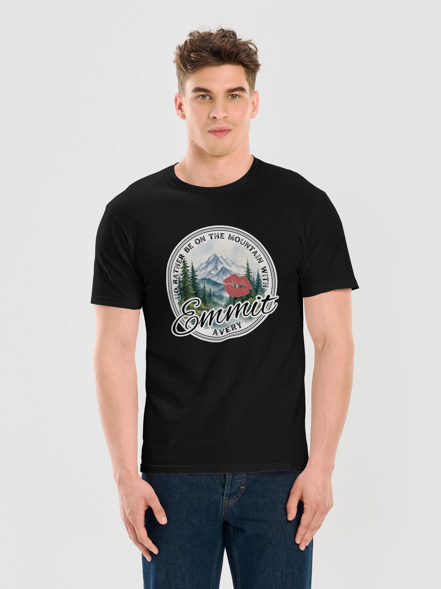 "I'd Rather Be On the Mountain with Emmit Avery" Graphic Tee - Official Enchanting Vines Series Merch product image (51)