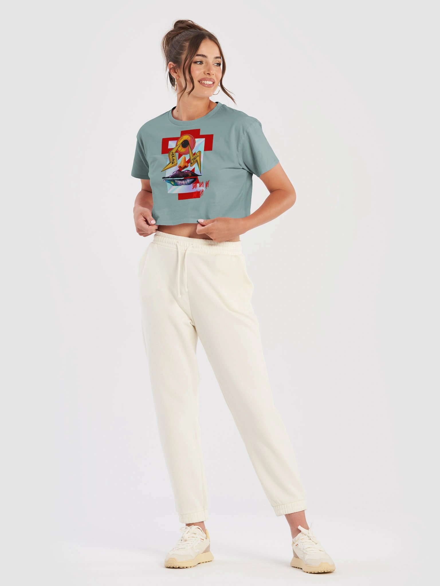 Haha Evil Crop Top product image (11)