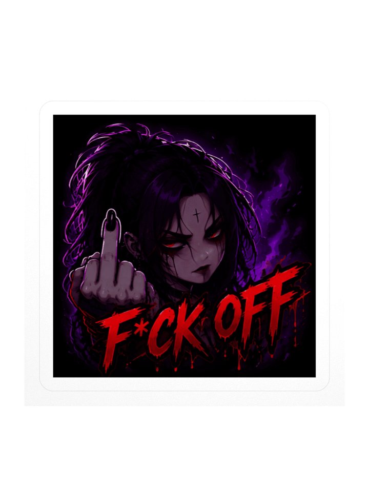 Blood F Off Stickers product image (1)