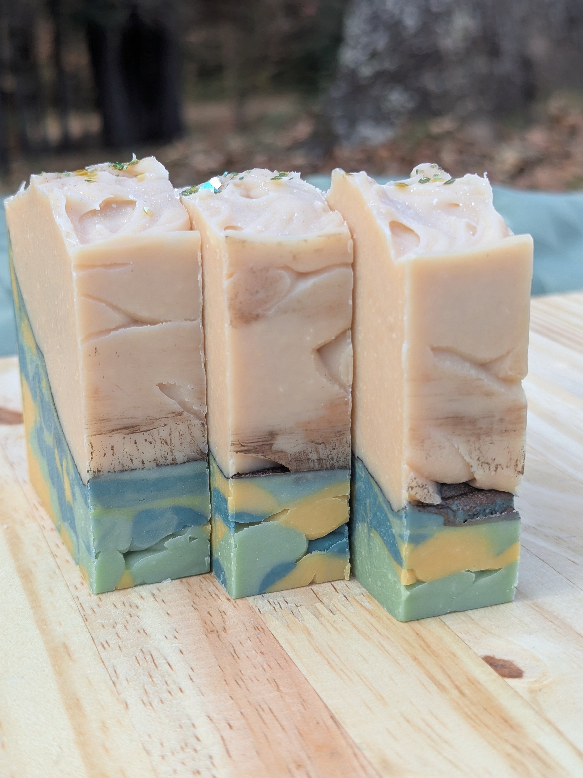 Pineapple Pine Cold Process Goat Milk Soap product image (6)