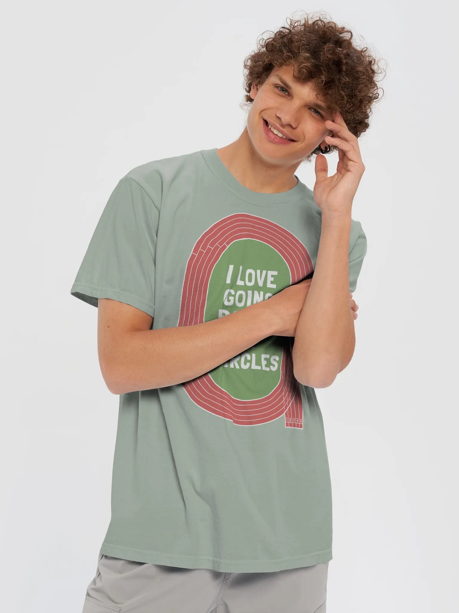 Circular Track Lover T-Shirt product image (3)