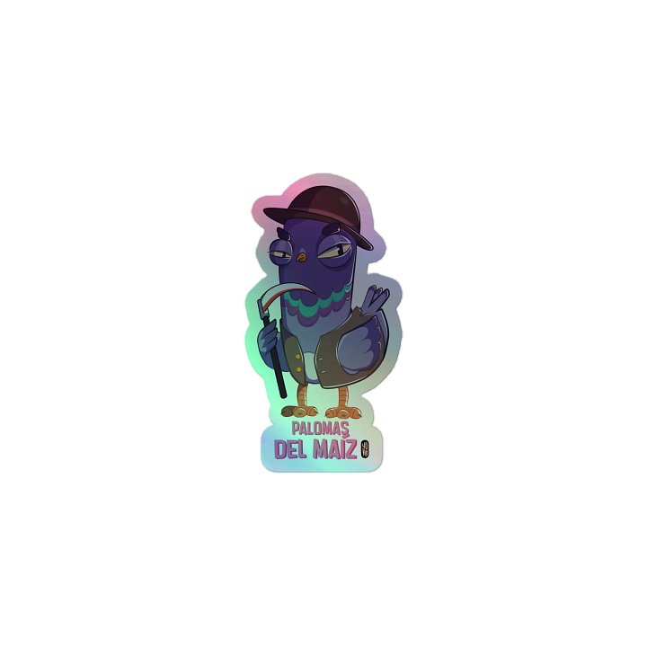 Palomas del Maíz - Sticker (Holographic Kiss Cut) product image (1)