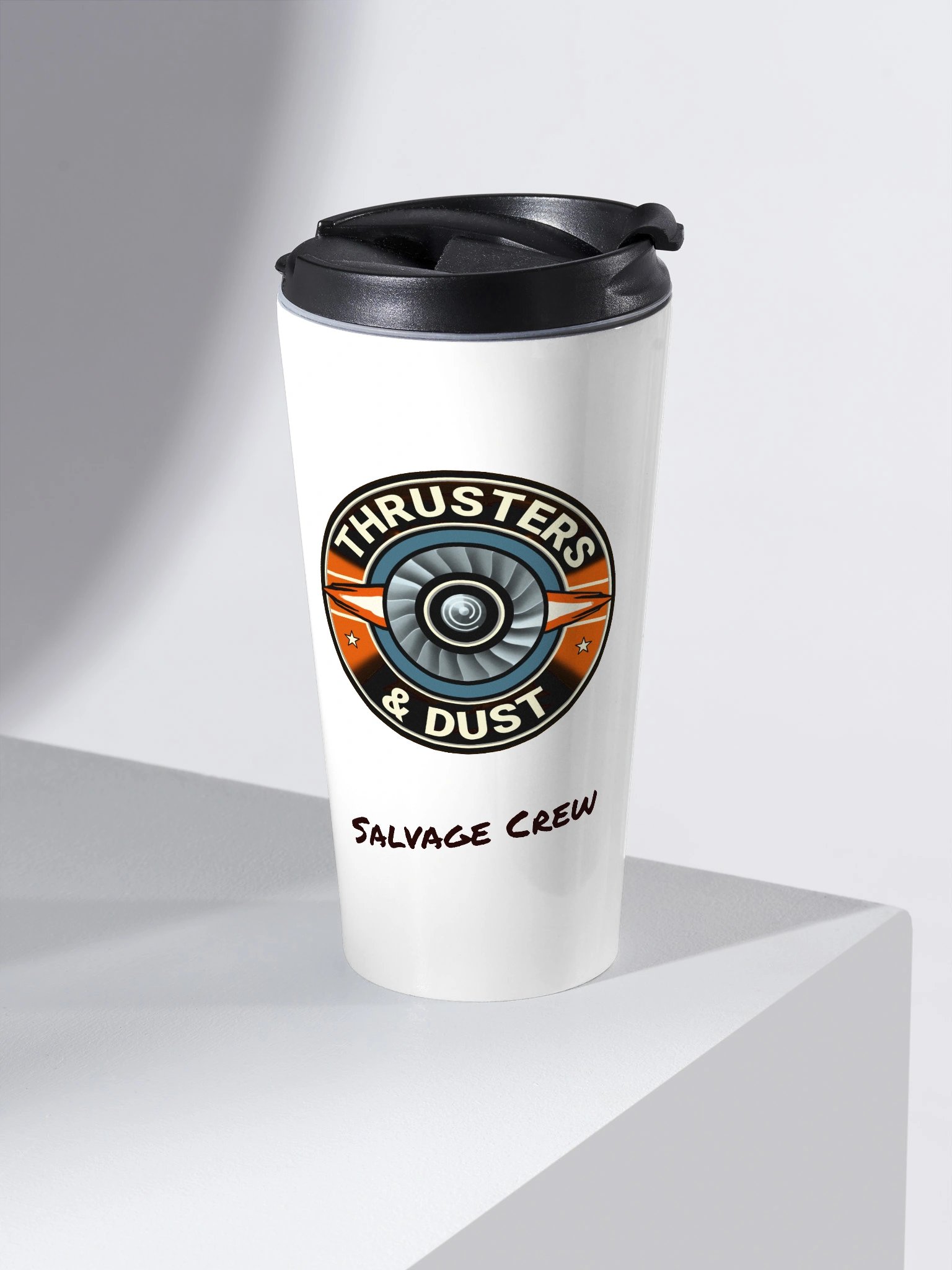 Thrusters & Dust Salvage Crew Travel Cup 15oz product image (1)