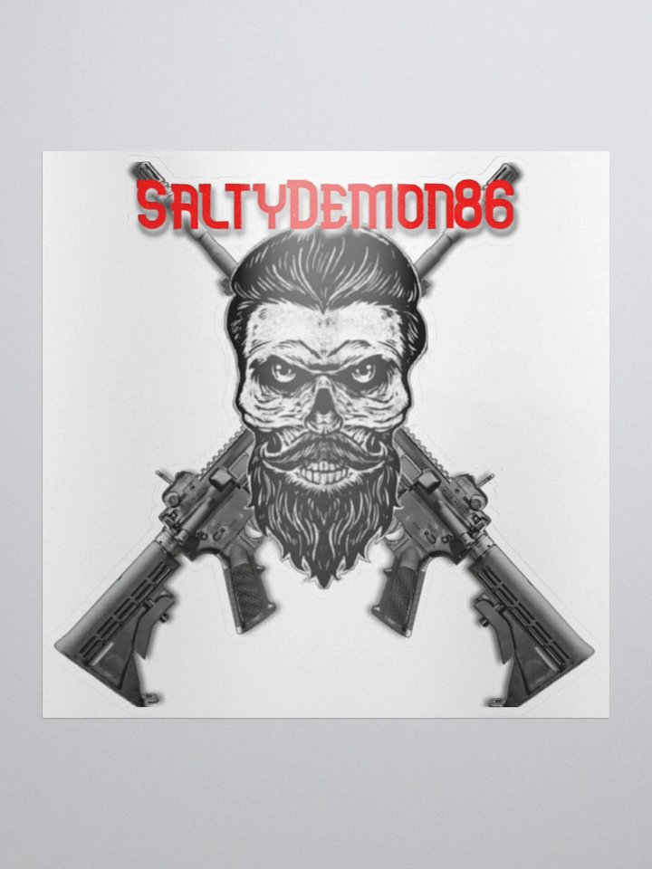 salty demon86 m4 sticker product image (1)