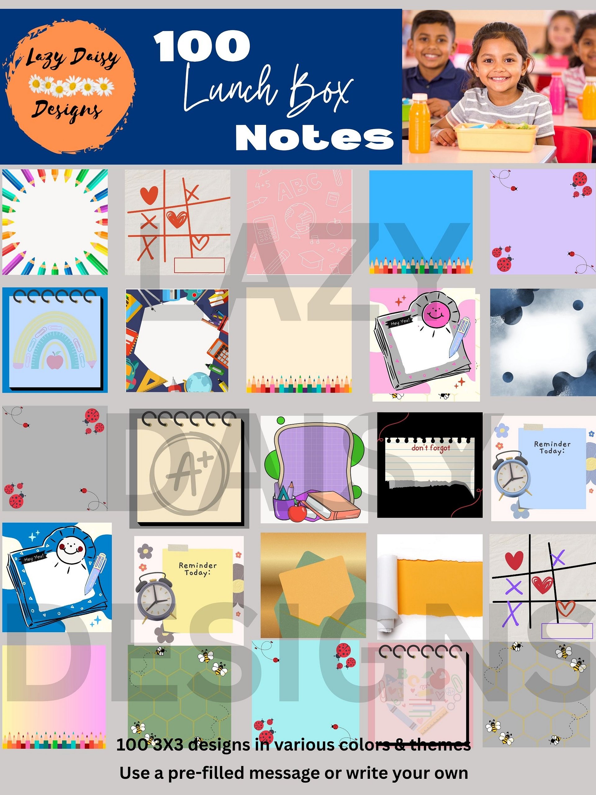 Lunch Box Notes - 100 Designs product image (5)