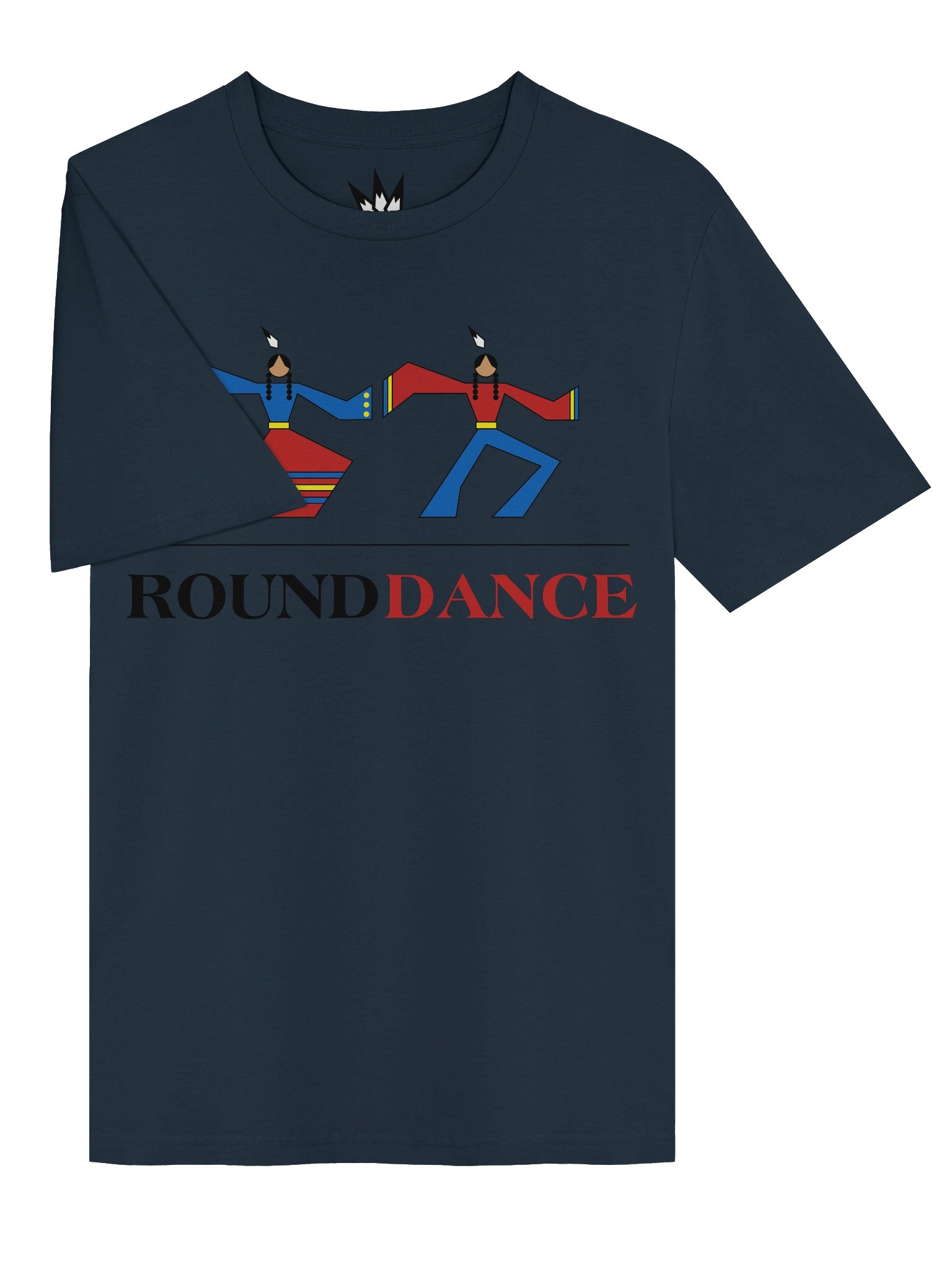 Round Dance Organic Fitted Tee product image (11)