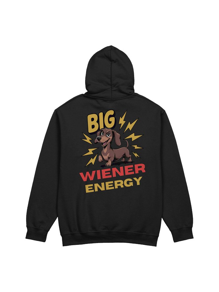 Big Wiener Energy Funny Dachshund Hoodie product image (2)