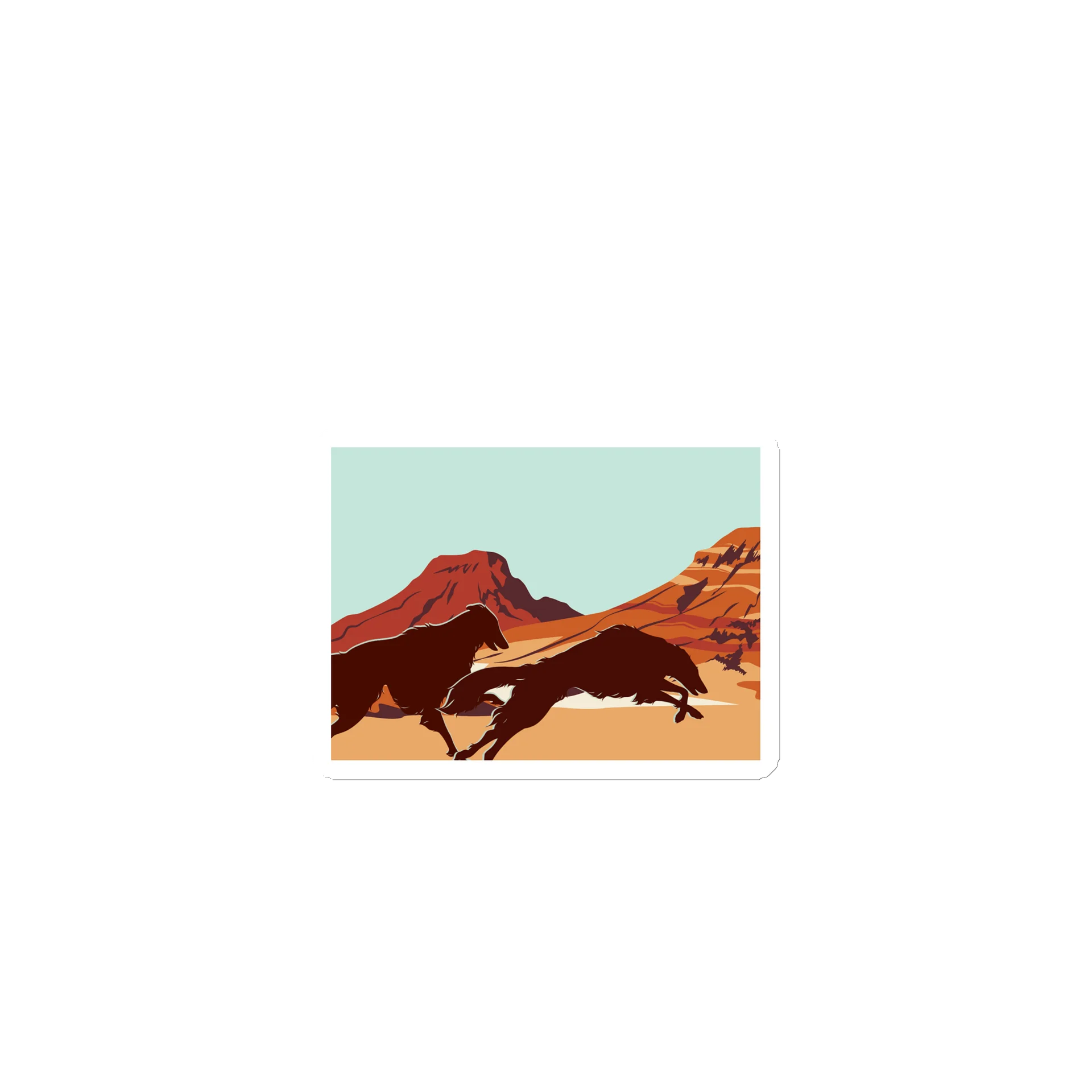 Silhouette Series: Open Field - Magnet product image (1)