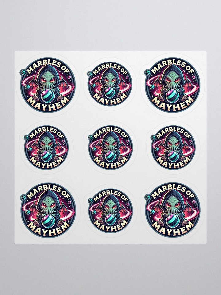 Marbles of Mayhem Sticker Pack: Stick Your Fate to the Abyss product image (1)