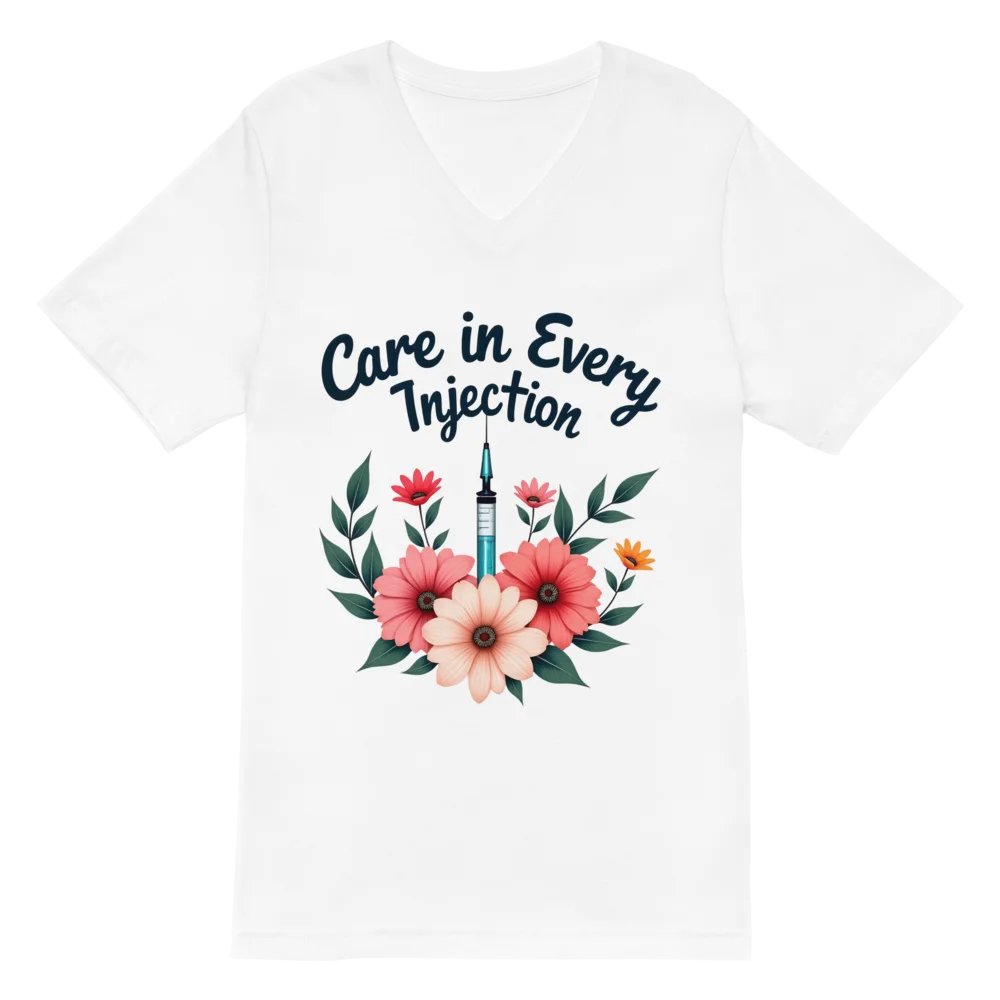 Bloom & Care V-Neck Tee product image (2)