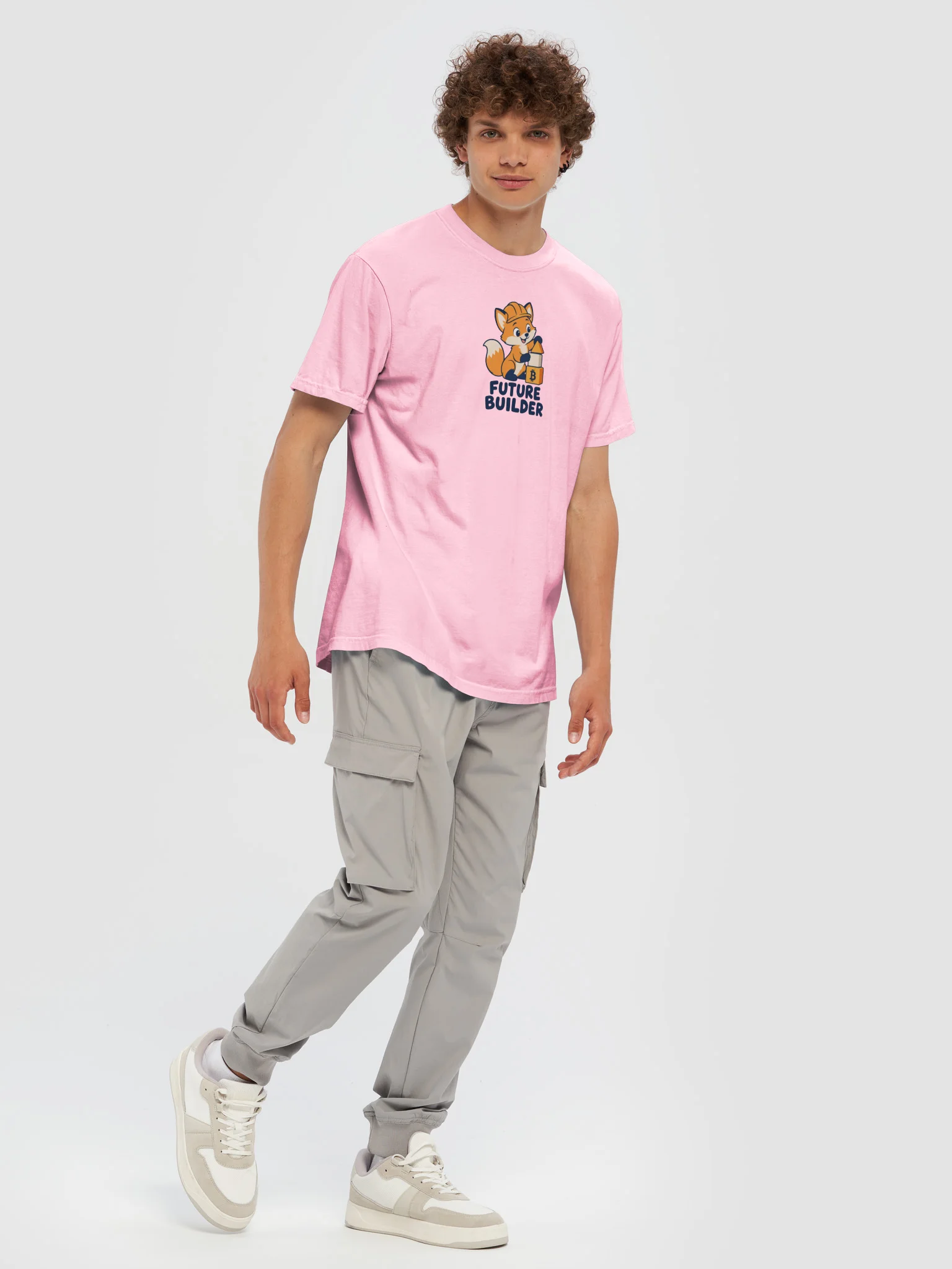 Future Builder Fox Adult T-Shirt product image (26)