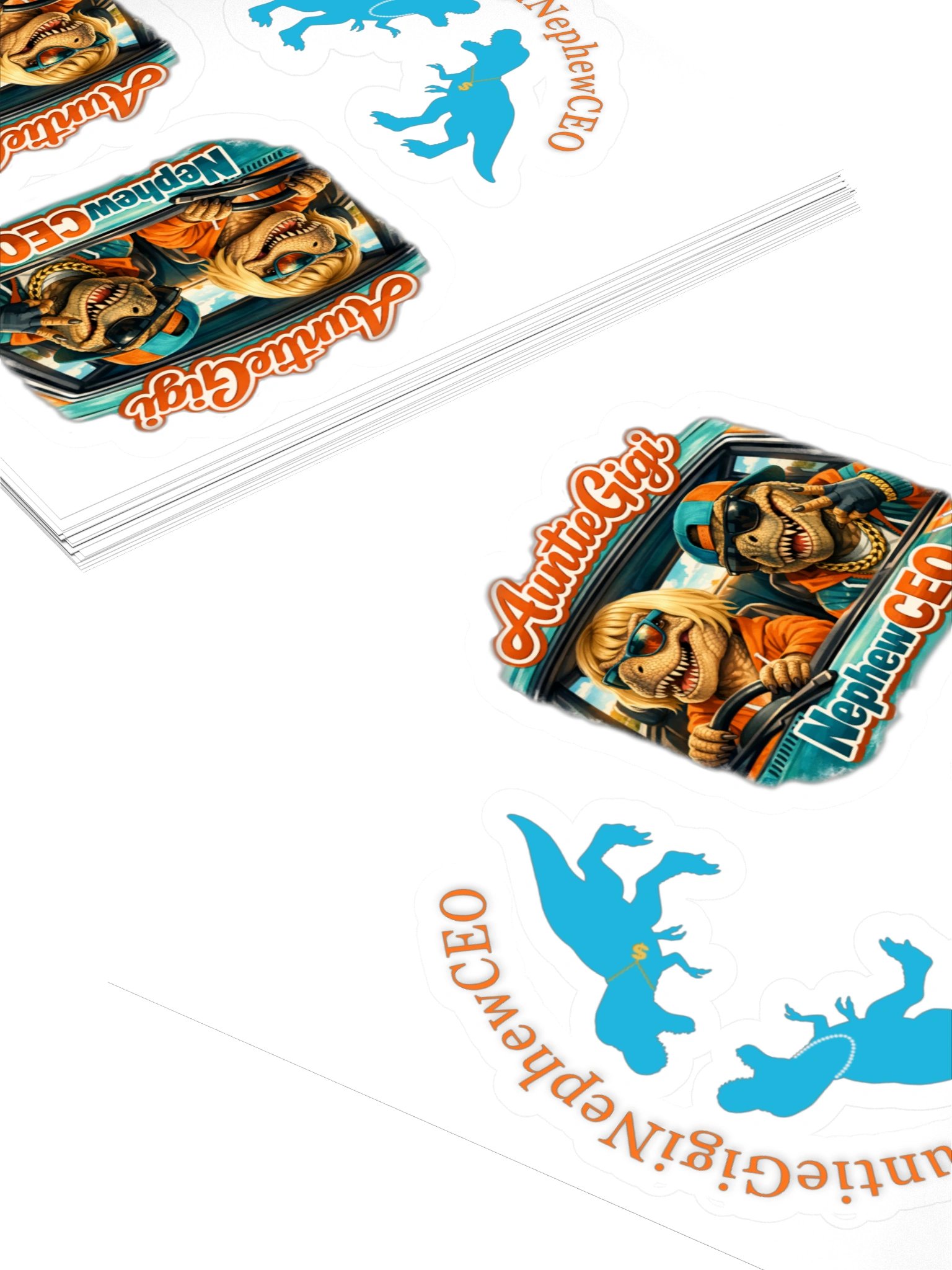 AuntieGigi NephewCEO stickers product image (4)