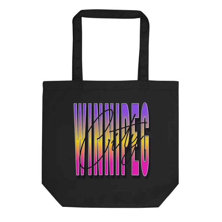 Winnipeg City Ombre Tote Bag product image (1)