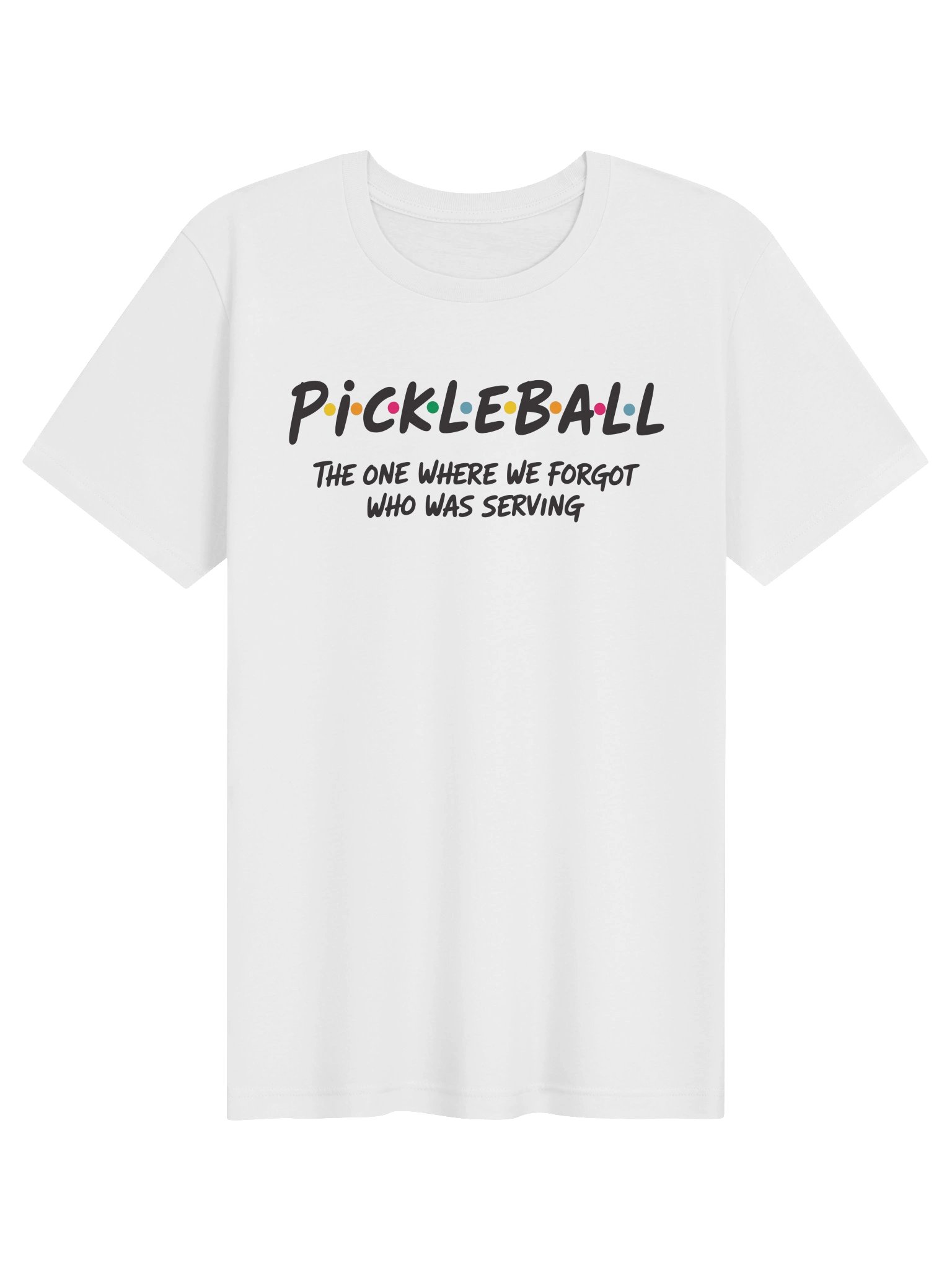 Pickleball “Forgot Who Was Serving” T-Shirt | Funny Pickleball Tee product image (3)