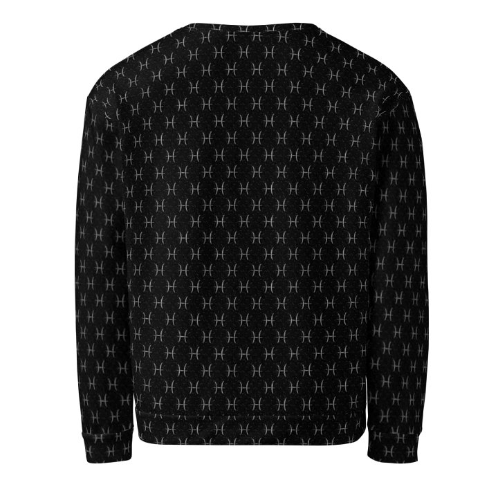Pisces, Guided by the Stars, Black Sweatshirt product image (2)