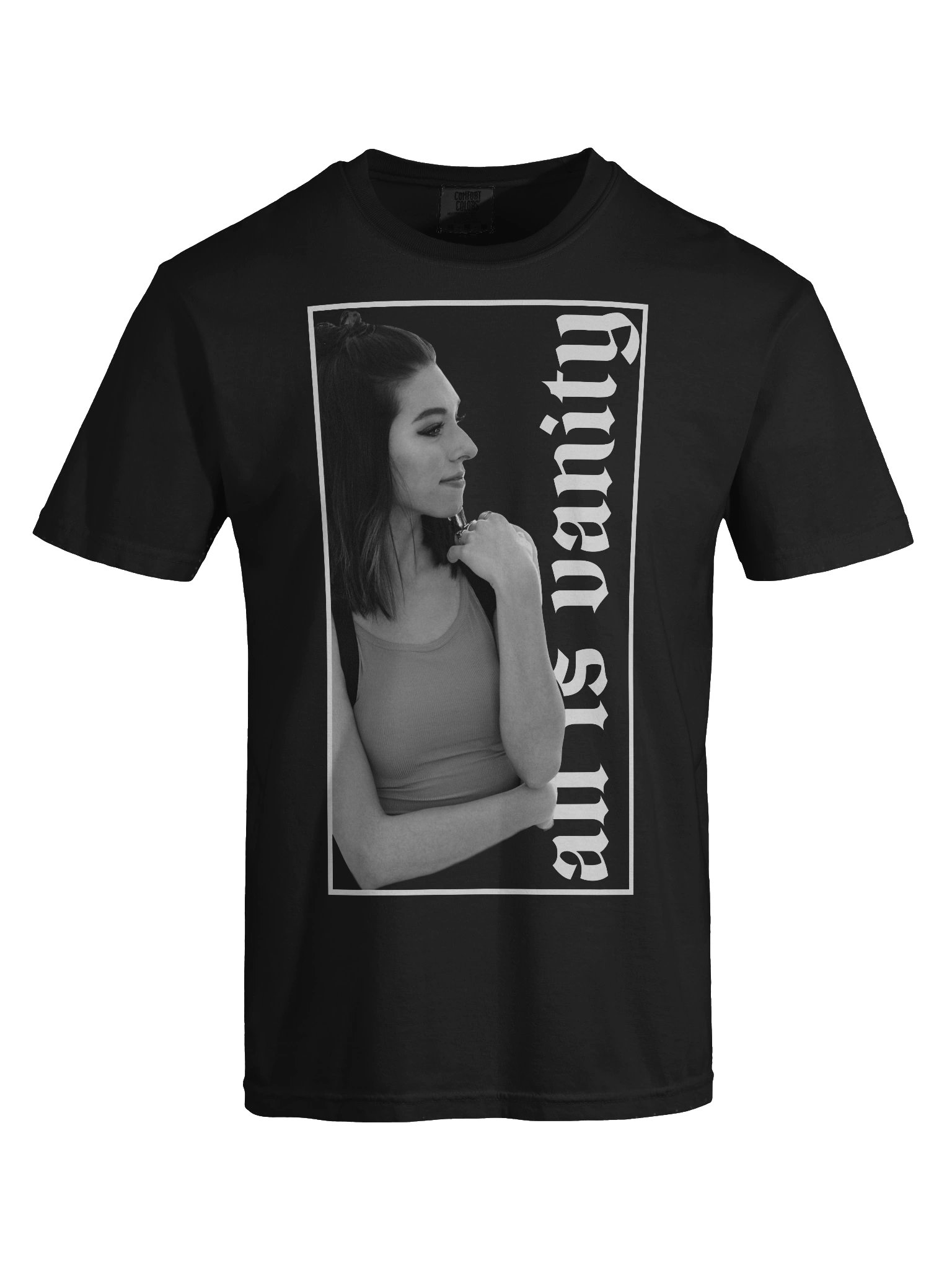 All Is Vanity Side Profile Tee product image (7)