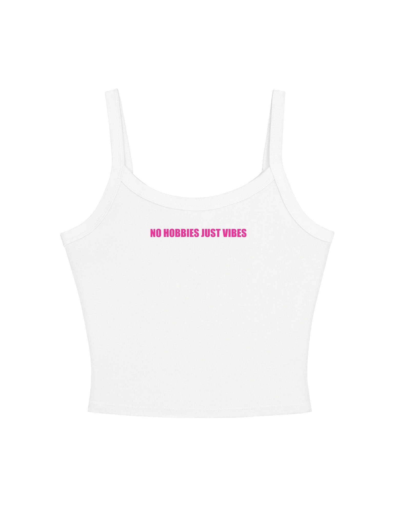 NO HOBBIES TANK - PRINTED product image (1)