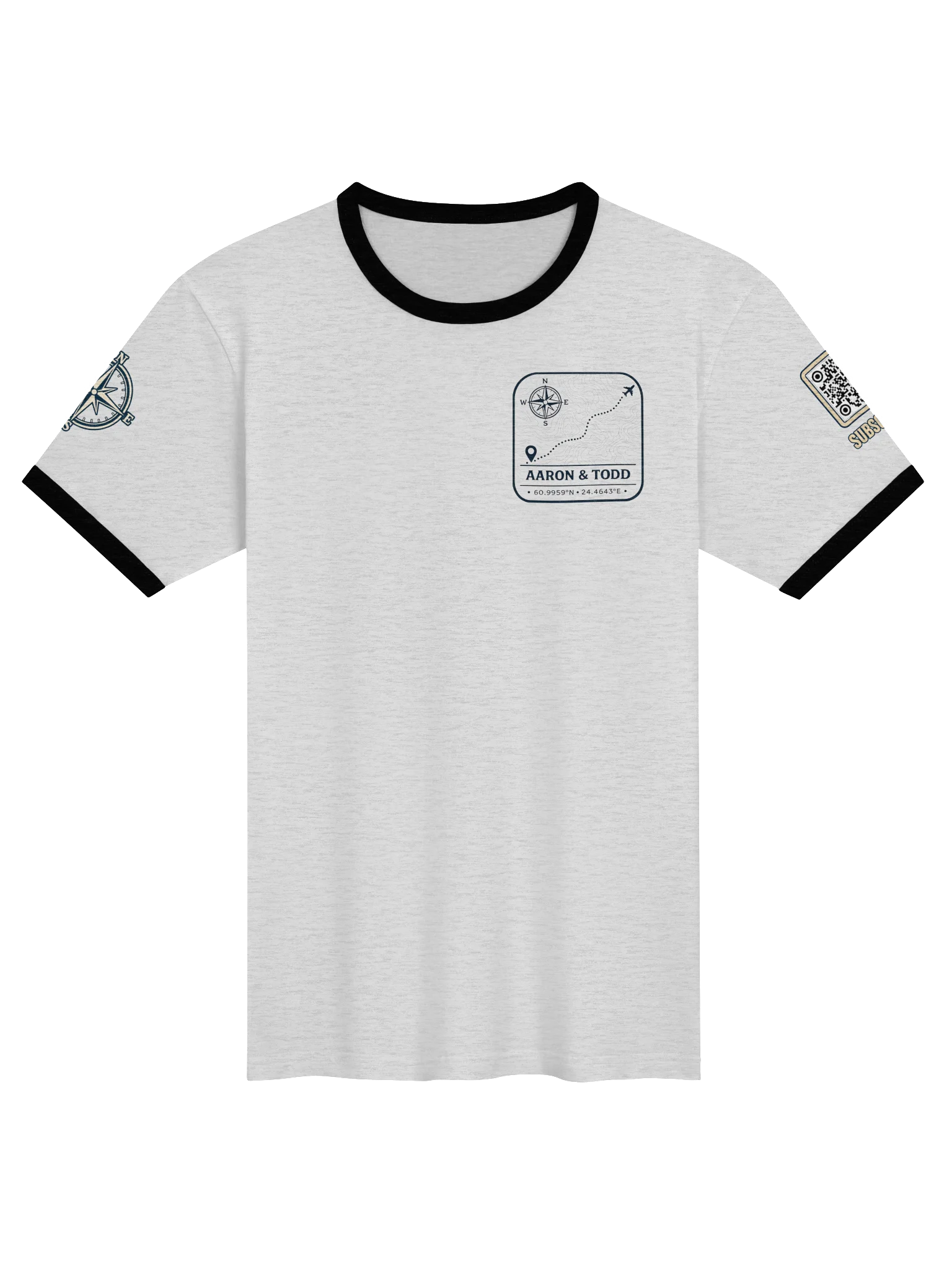 Aaron & Todd Coordinates Ringer Tee product image (4)