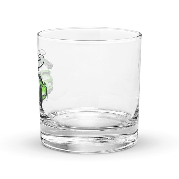 Green Lizard Rocks Glass product image (2)