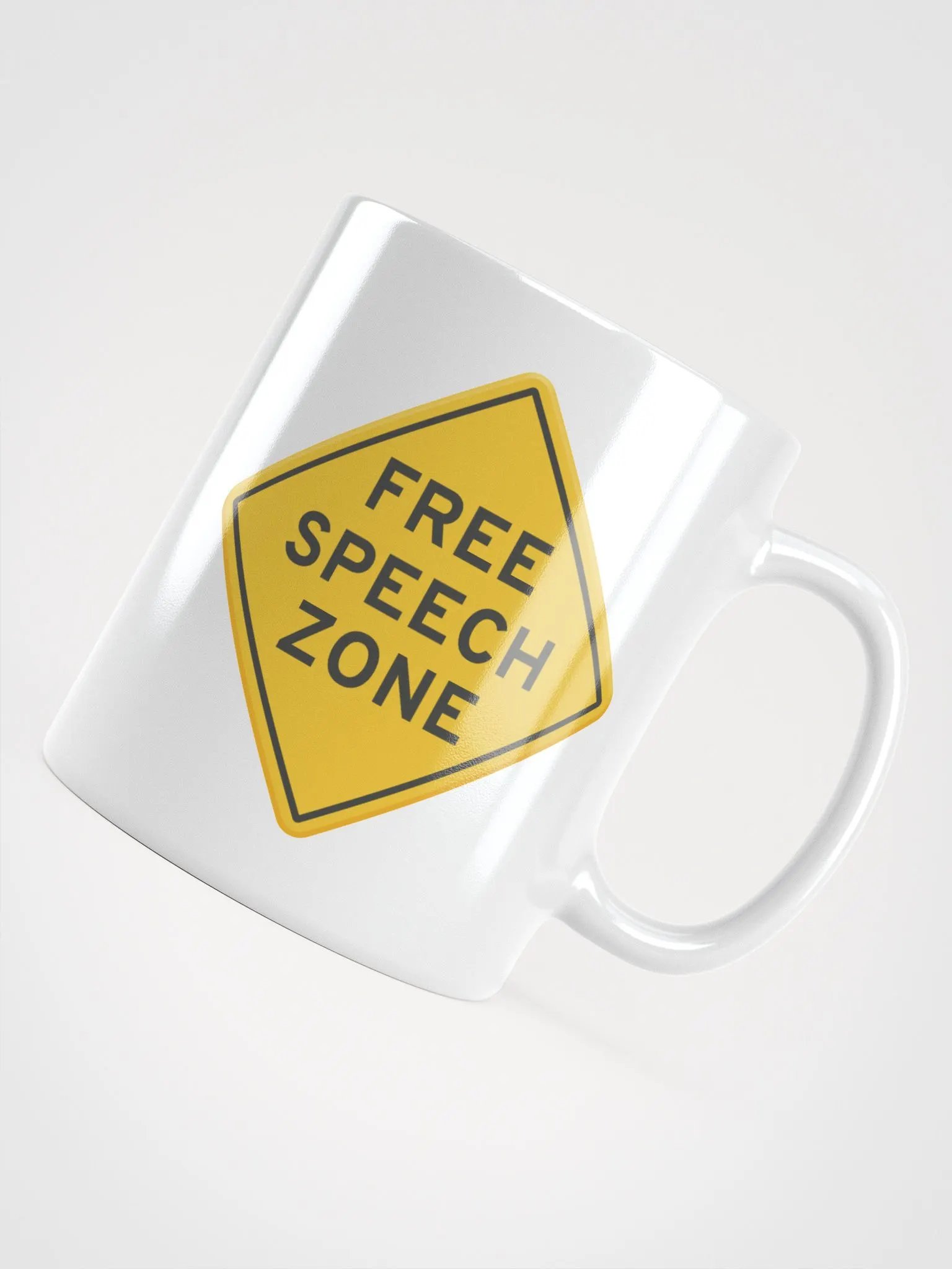Free Speech Zone - White Mug product image (5)