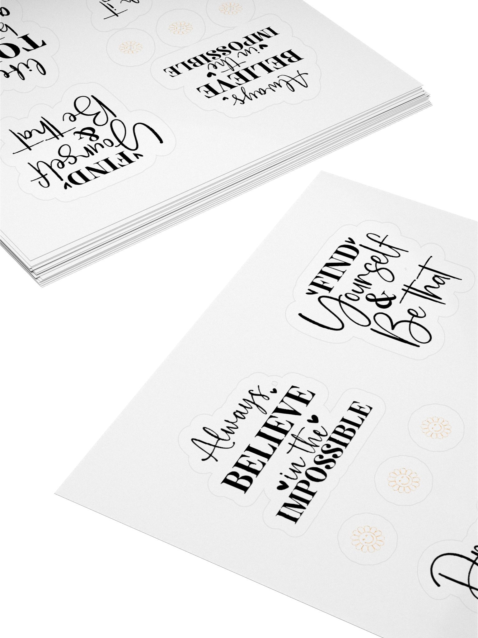 Positive Vibes Affirmation Stickers product image (7)
