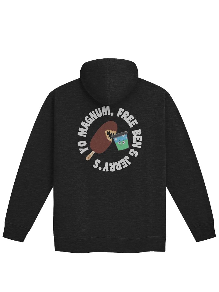 Official Free Ben and Jerry's Fleece Zip Up Hoodie product image (2)