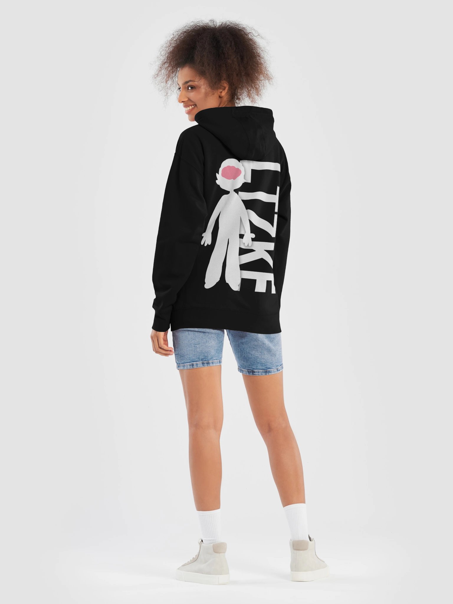 LTZKE Beanie Outline Minimalist Lineart Hoodie product image (8)
