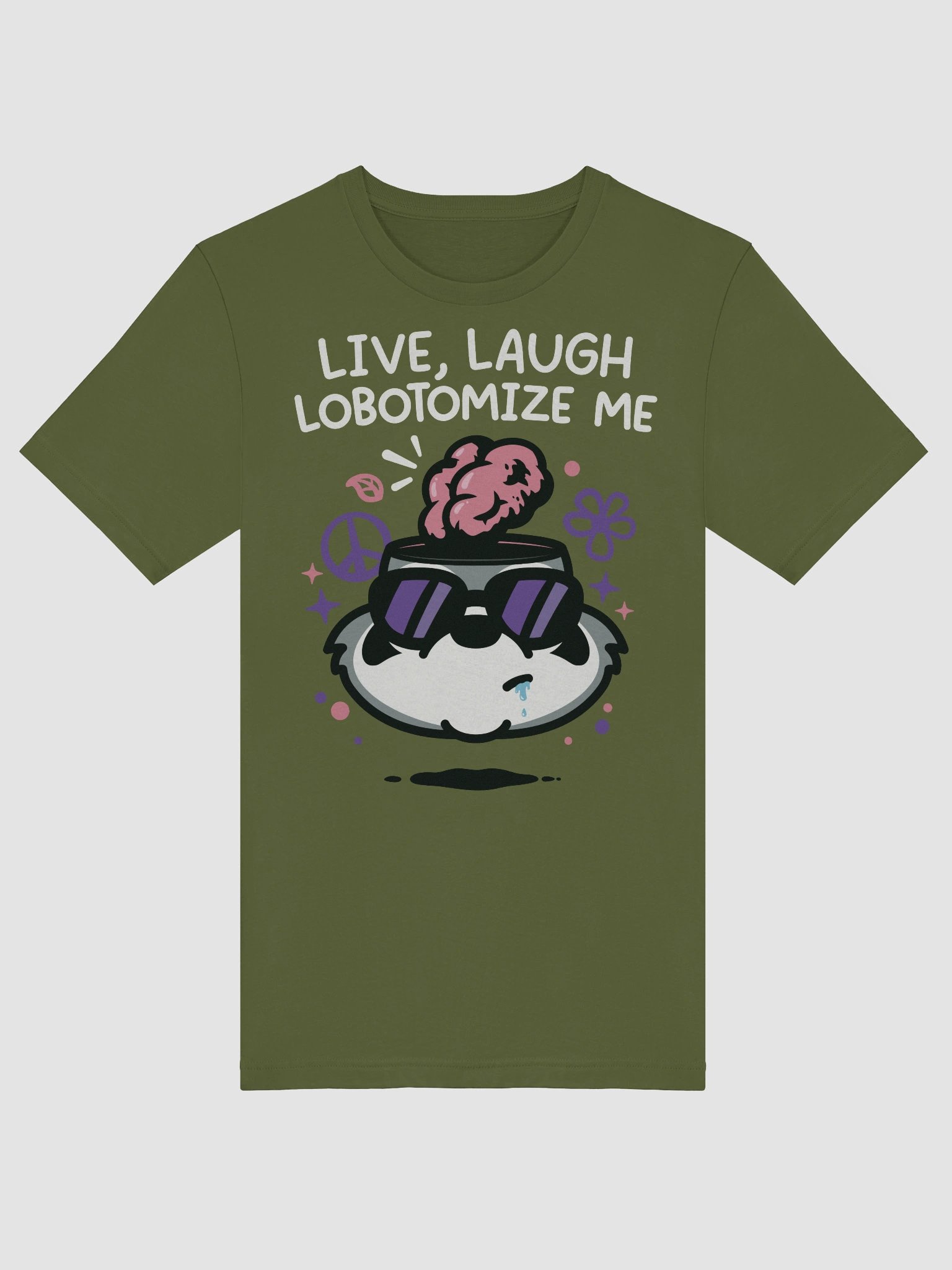 Live Laugh Lobotomize Athletic Tee product image (5)